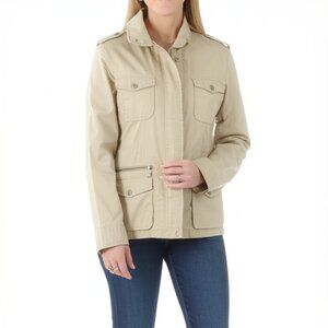 Lily Aldridge for Velvet Jacket Size Small Minimalist Safari Coastal Boho Luxury